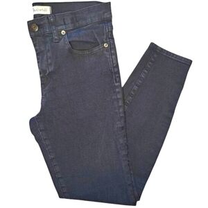 Madewell Black Wash High Riser Skinny Jeans Size 28